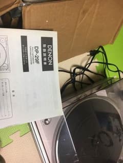 レコーダー　DENON　DPー29F　シルバー レコード プレイヤーのサムネイル