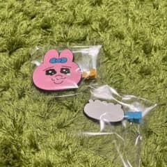 おぱんちゅうさぎ ラバーヘアクリップのサムネイル