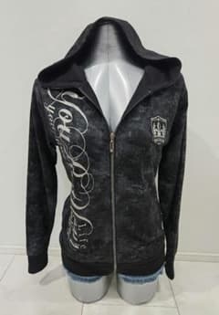 y2k ギャル グランジ フェアリーグランジ ラメ ロゴ 刺繍 十字架