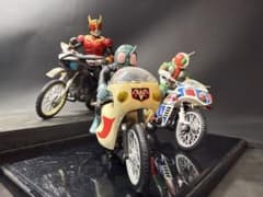 バンプレスト 仮面ライダー バイクフィギュア - メルカリ