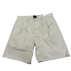 新品タグ付 H&M ルーズフィット ショート W33 ベージュ ハーフパンツのサムネイル
