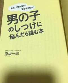 男の子のしつけに悩んだら読む本 言うこと聞かない!落ち着きない!のサムネイル