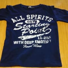 紺色長袖Tシャツのサムネイル