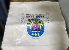 新品未開封 大阪万博限定 たまごっち × ミャクミャク トートバック 綿製