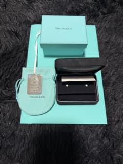 Tiffany&Co.ソリティア ダイヤ ピアス Pt950 0.4ctのサムネイル