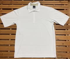 NIKE GOLF ハーフジップシャツ ホワイト Mサイズのサムネイル