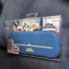 MARVEL 마블 캡틴 아메리카 실리콘 파우치
