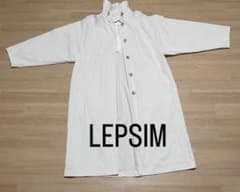 LEPSIM レプシィム スプリングコート 白 フリーサイズ レディース