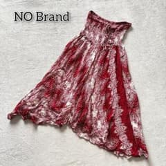 No brand, size unknown, halter neck dress, all-over print, native pattern, summer.