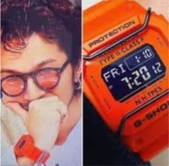 常田大希さん着用N.HOOLYWOOD×G-SHOCKオレンジ m88804058587_1.jpg?1727703470