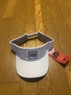 COMPRESSPORT サンバイザー ホワイト　フリーサイズのサムネイル