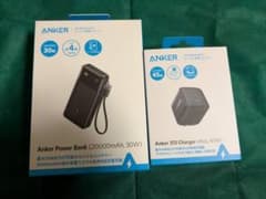 Anker モバイルバッテリー 313 Charger セット