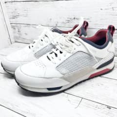 HUGOBOSS ヒューゴボス スニーカー 41 白×ピンク×ネイビー 41