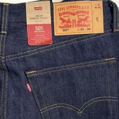 Levi's 501 リジッド W33 L34 ダークインディゴRigid 綿 - メルカリ