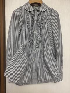 a*l様 tricot COMME des GARCONS ストライプフリルブラ m88817820194_1.jpg?1780411979