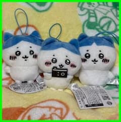ハチワレ　マスコット　3個セットのサムネイル