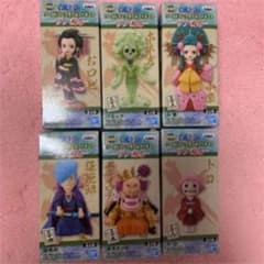 ワンピース ワールドコレクタブルフィギュア ワーコレワノ国6 全6種のサムネイル