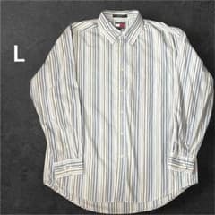 TOMMY HILFIGER ストライプ 長袖シャツ Lサイズのサムネイル