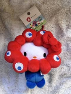 ミャクミャク なりきりぬいぐるみBCカラー カラビナ ハローキティ 大阪