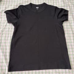 【美品】UNIQLO U クルーネックTシャツ ブラック XLのサムネイル
