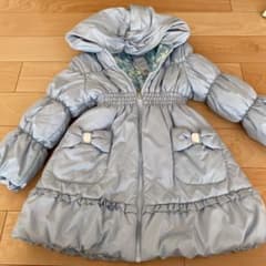 anyfam 110 コート ジャンパー ダウン 水色のサムネイル