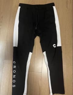 CRONOS スキニーパンツ 42 (XL) ブラック/ホワイトのサムネイル