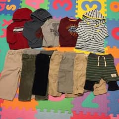 値下げ☆まとめ売り GAP SHIPS等 秋冬男の子セット 80〜90のサムネイル