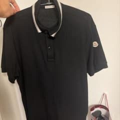 MONCLER ポロシャツ ブラック 2026年 新作 - メルカリ