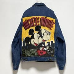 Vintage ミッキー ROOFTOP ROMANCE デニムジャケット Lのサムネイル
