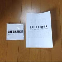 ONE OK ROCK バンドスコアと 非売品のダイジェストDVDセットのサムネイル