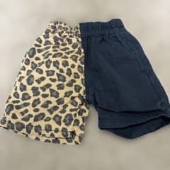 MAKE YOUR DAY ハーフパンツ 90cm レオパード柄のサムネイル