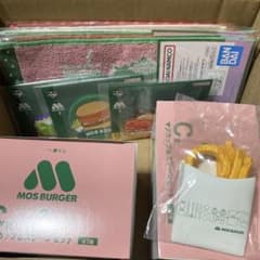 이치 반 쿠지 모스 버거 머그컵 2 피규어 오니 포테