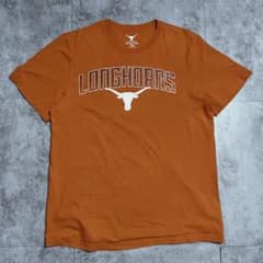 テキサス大学 テキサス・ロングホーンズ カレッジTシャツ ビッグロゴ