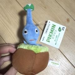 PIKUMIN ピクミン 引っこ抜きぬいぐるみマスコット 青ピクミン 非売品