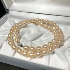 テリ艶◎ K18WG✨ あこや真珠 パール ネックレス 7.0-7.5㎜ - メルカリ