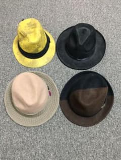 お値下げ‼️ハット4点  1999円❣️のサムネイル