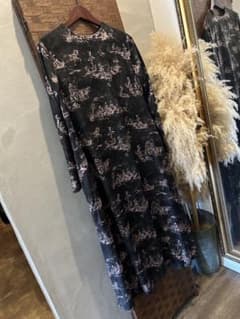 ameri /TOILE DE JOUY WITH KNIT DRESSのサムネイル