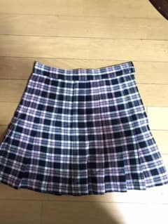 チェックスカート プリーツスカートのサムネイル