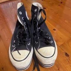 Converse All Star ブラック スニーカー厚底のサムネイル