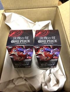ONE PIECEカードゲーム 決戦の刻 OP16 2BOXテップレシートも付き