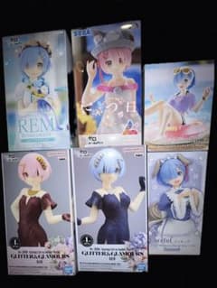 最終値下げ【✨新品未開封✨】プライズフィギュア　レムラムセットのサムネイル