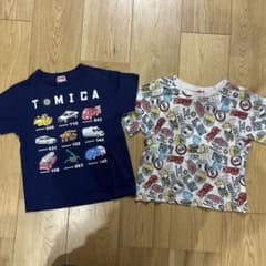 トミカ 半袖Tシャツ 2枚セット　110のサムネイル