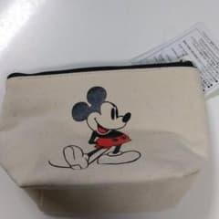 タグ付き　新品　東京ディズニーリゾート　ミッキー　ポーチ　スターのサムネイル