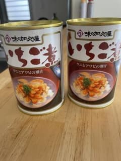 Thumbnail of いちご煮 ウニとアワビの潮汁缶　2缶