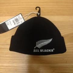 ALL BLACKS ニット帽 ブラックのサムネイル