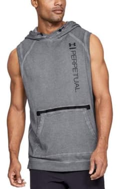 【未使用】UNDER ARMOUR ノースリーブパーカー　トレーニングウェアのサムネイル