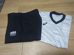 バハさん専用 ASICS バスケットボールウェア JBAロゴ入りのサムネイル