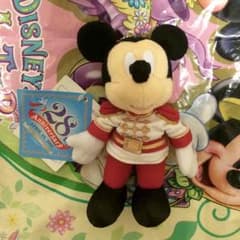 ミッキー ディズニーランド28周年 ぬいぐるみバッジのサムネイル