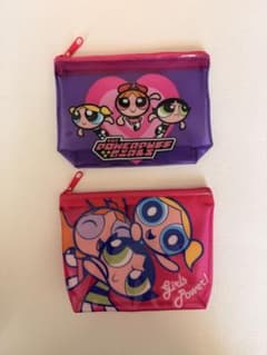 The Powerpuff Girls 클리어 파우치 2 점 세트