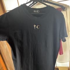 星と月の刺繍 黒 Tシャツ　THUG CLUB 星と月の刺繍 黒 Tシャツ THUG CLUB - メルカリ